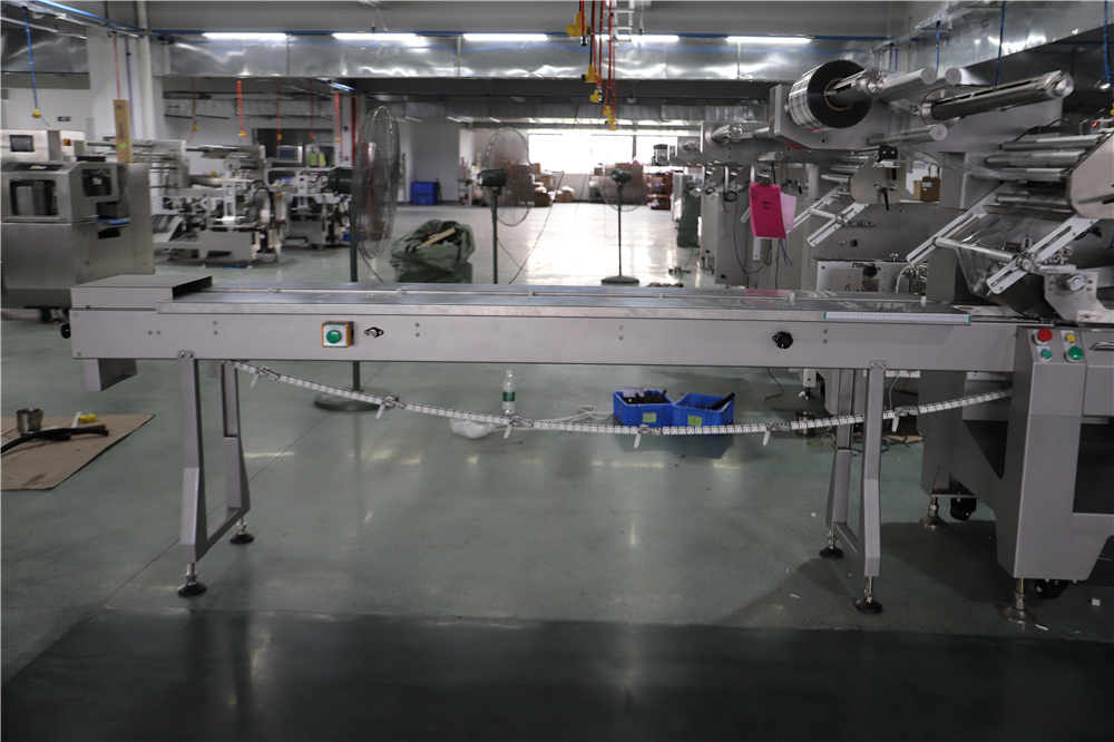 Full servo flow wrapping machine - SZ602w 