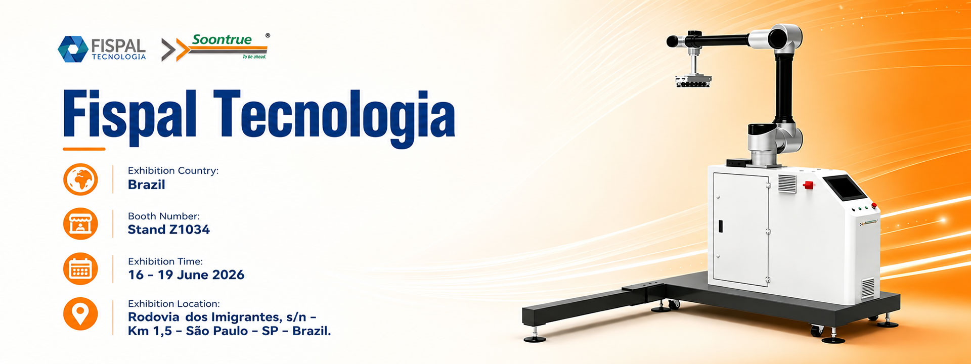 Optimized End-of-Line Automation: Meet Soontrue Group at Fispal Tecnologia 2026
